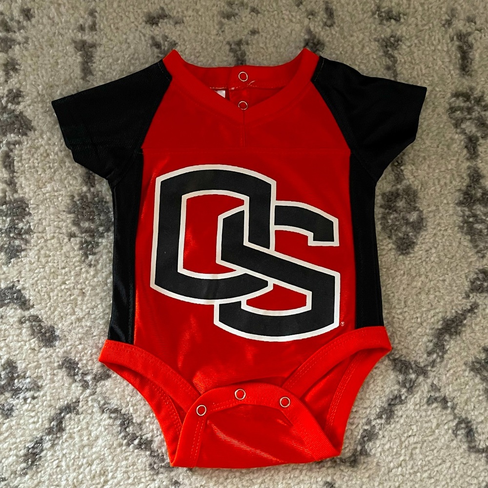 Oregon State Beavers 0-3 month baby bodysuit
